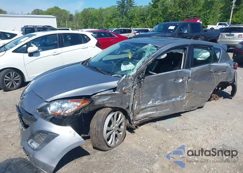 2011 Mazda Mazda3 S Grand Touring из США, поврежденный, VIN JM1BL1M68B1448830